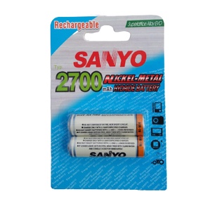 Battery charger SANYO 2700mAh Type AA - Battery Recharger AA Sanyo 2700mAh
