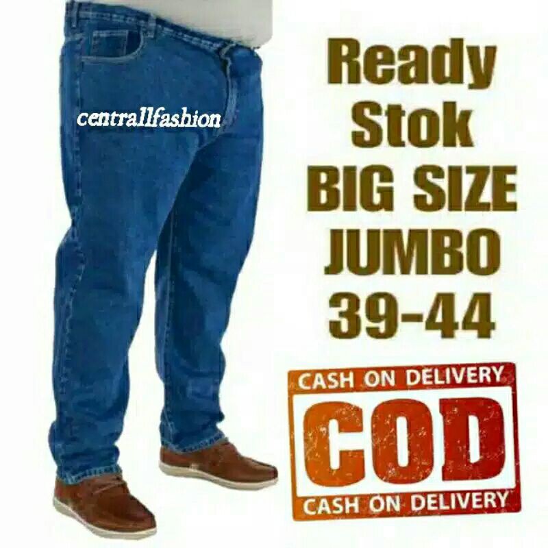 CELANA JEANS big jumbo panjang JUMBO PRIA jumbo big size CELANA JEANS PRIA UKURAN JUMBO/BIG SIZE Uk.