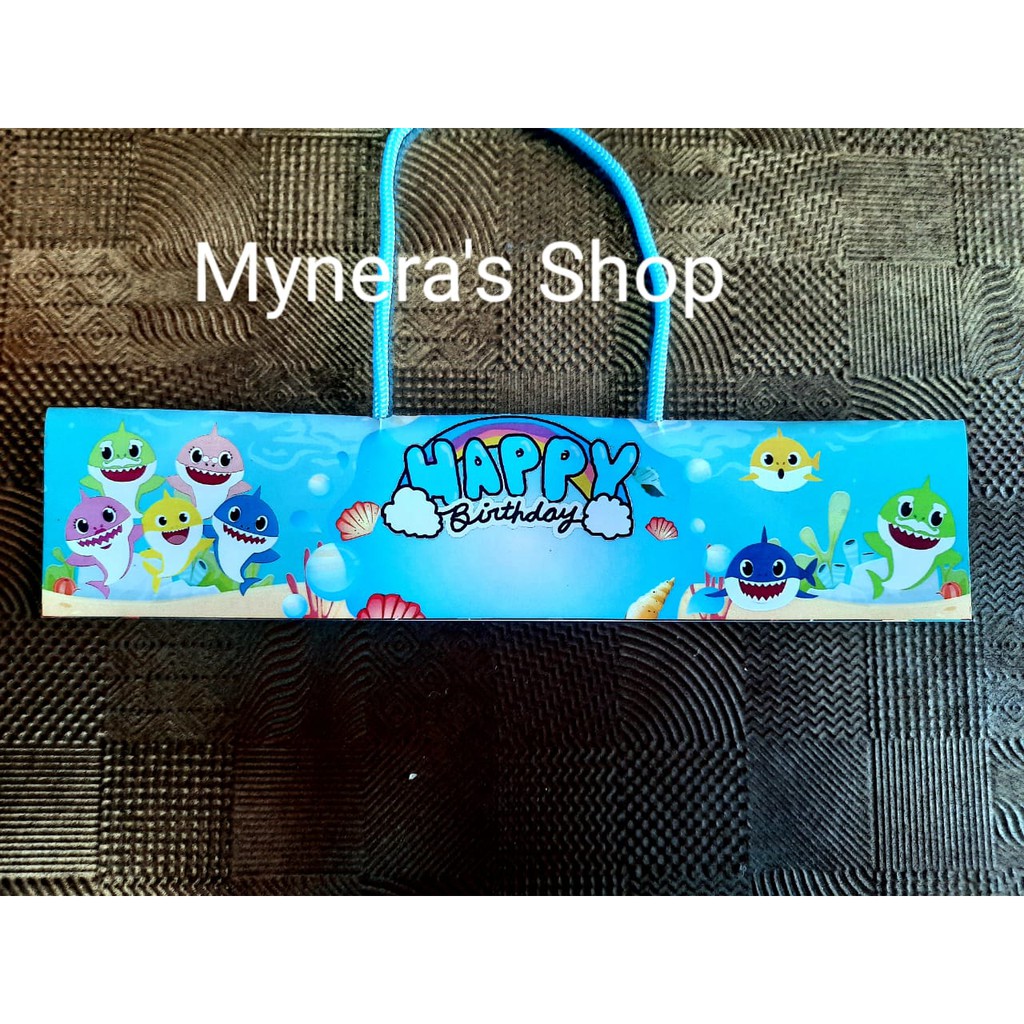 

LABEL SNACK BABY SHARK LABEL + PLASTIK 1 PACK