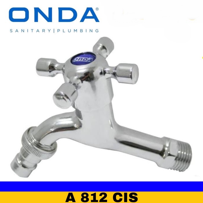 Kran/ Keran Air Onda A812CIS Stainless 1/2Inch (+)