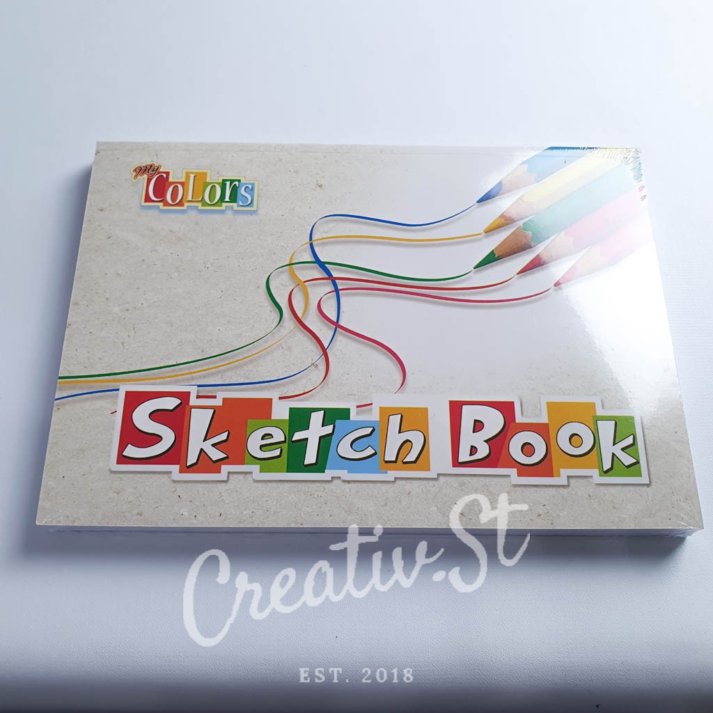 

HJK KIKY Sketch Book Drawing Book A4 21 Cm X 30 Cm 150 Gsm 50 Lembar