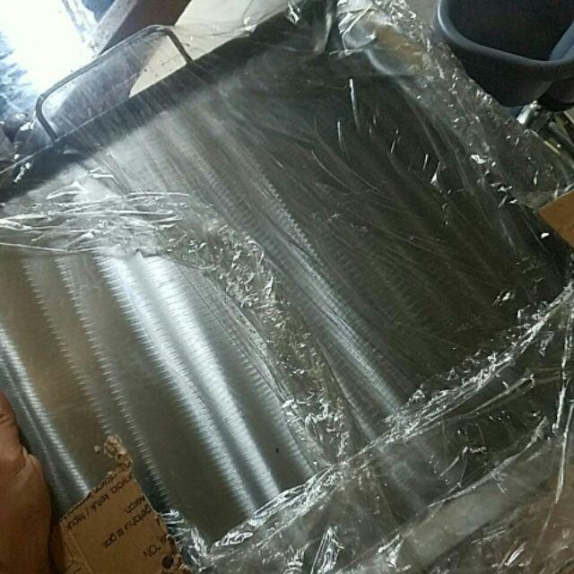 Wajan Kotak Plat Stenlis 40cm