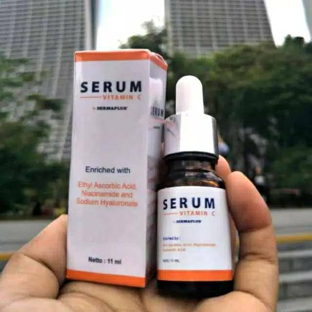 SERUM VIT C DERMAPLUS BPOM ORIGINAL - Dermaplus serum vitamin C KF Skin serum dermaplus whitening