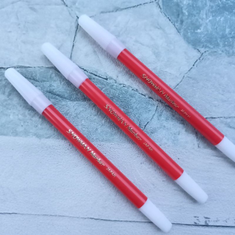 

Spidol Snowman PW1A MERAH/Marker Kecil Satuan RED/Ecer/1pcs