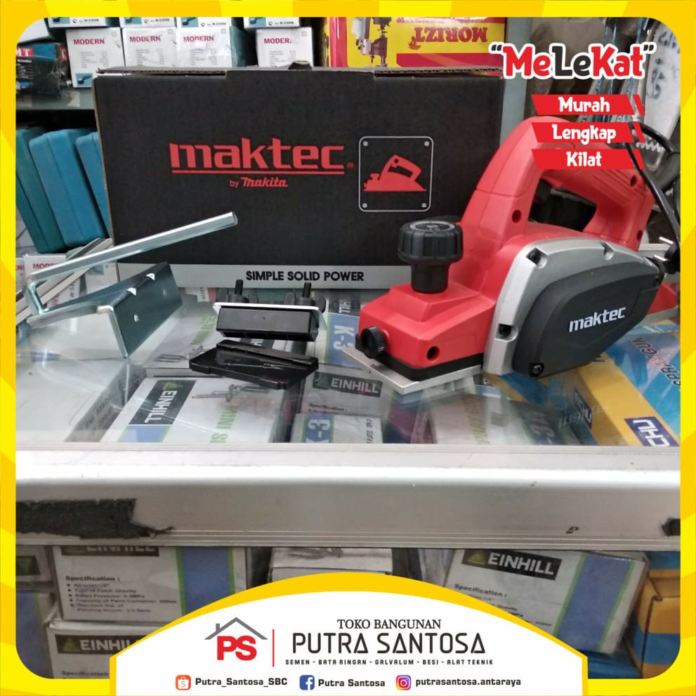 Mesin Serut Ketam - Planner Maktec MT 192 - Sugu kayu MT192