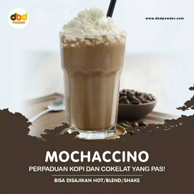 

Bubuk Minuman Premium Kopi Coklat - Powder Mochaccino 1kg