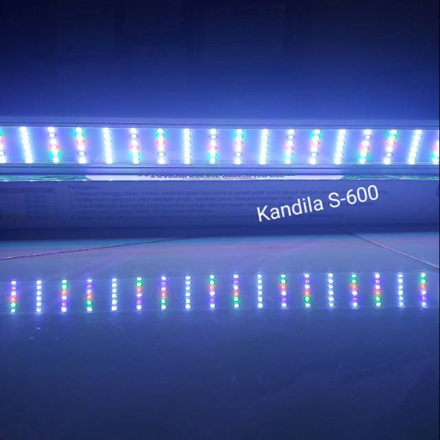 Lampu Led Aquarium KANDILA S-600 RGBW Extra Terang Led Aquarium Aquascape 120 titik 24watt