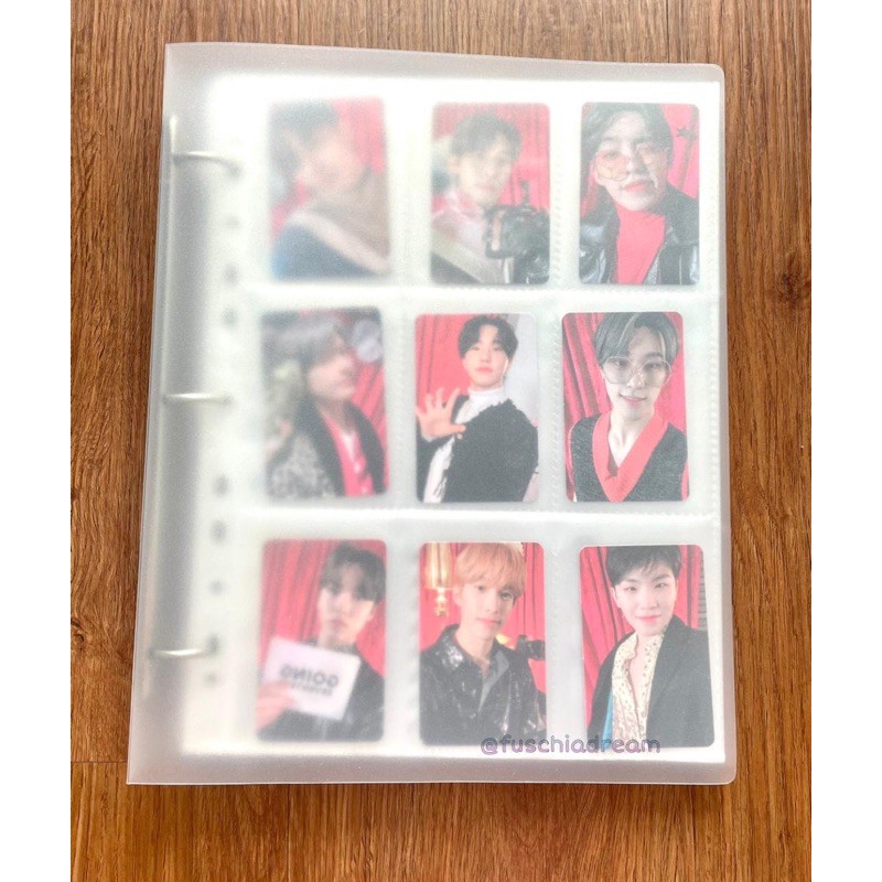 Jual Binder & Sleeve Transparan A4 3 Ring [Besar] untuk Photocard