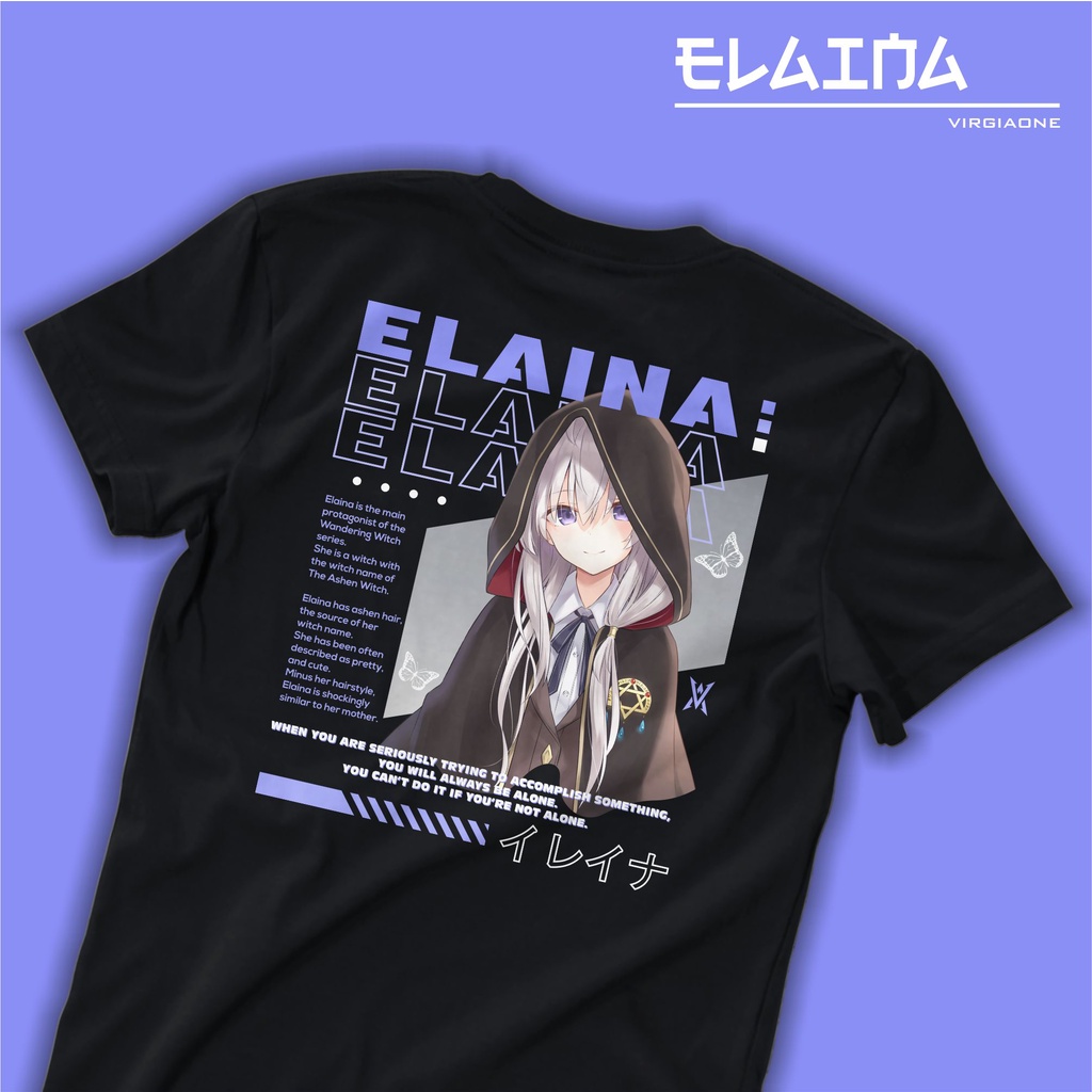 Kaos Anime Elaina "Majo no tabitabi"