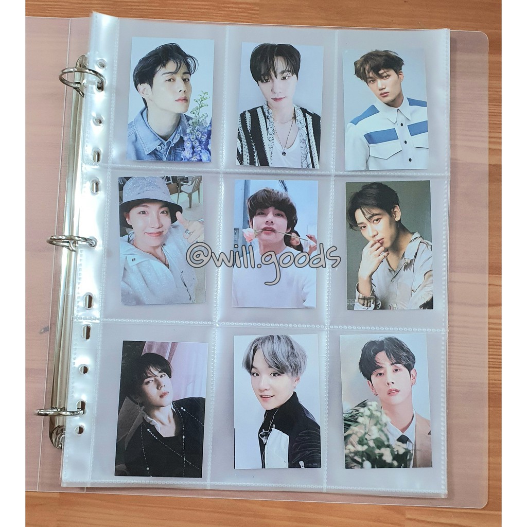 

(Per Lembar) Sleeve A4 Multihole untuk KPOP Photocard