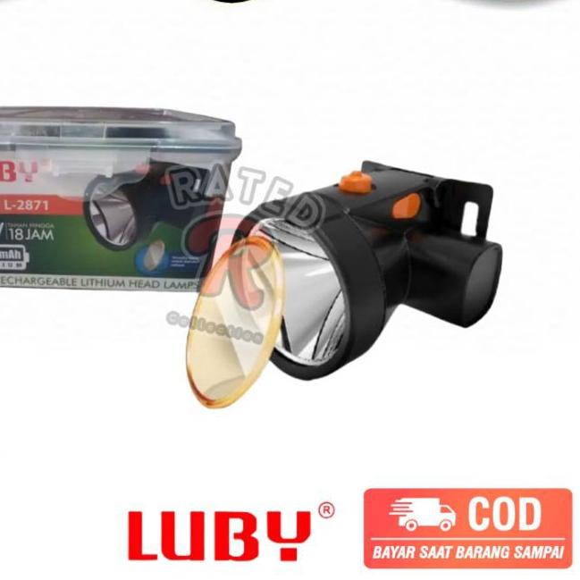 Senter Kepala LUBY L-2871/ LUBY 2871/ L2871/ Senter Kepala Kecil Murah