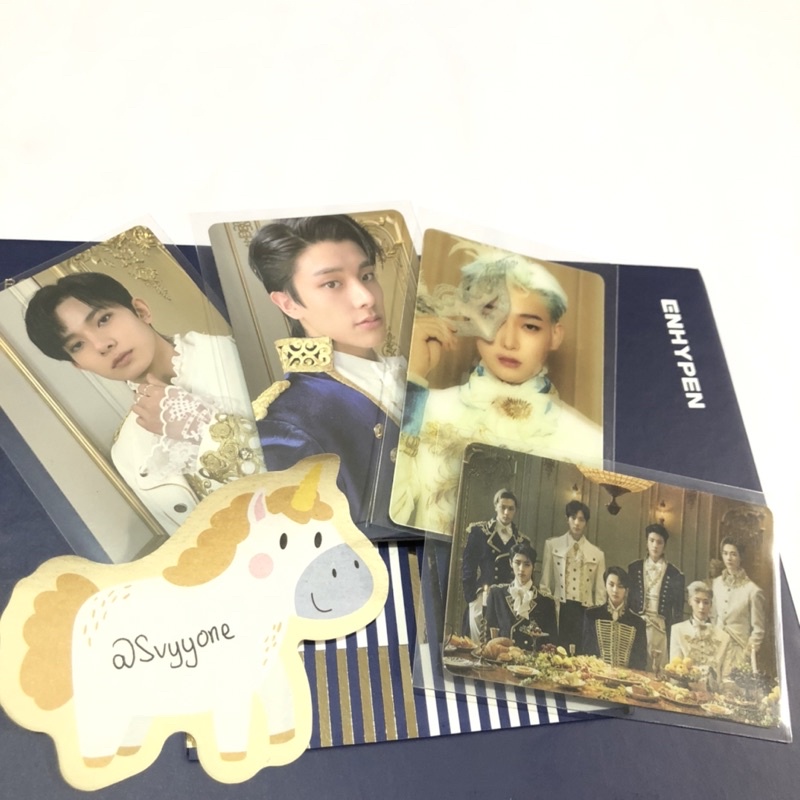 ENHYPEN BORDER: CARNIVAL UP VER ALADIN UNSEALED FULLSET ONLY PC SUNOO JAKE HEESEUNG