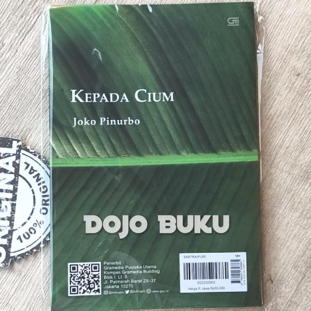 Buku Kepada Cium by Joko Pinurbo