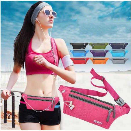 Uphike - Tas Pinggang Waist Bag Sport Tas Pinggang Fashion Olahraga TS204