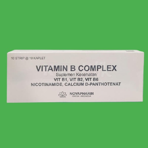 Vitamin B Kompleks Tablet Novapharin / Vitamin B Complex