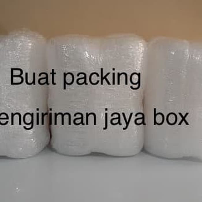 

Bubble Wrap untuk kiriman kardus Tjampoer Adoek