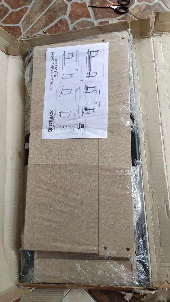 Meja Laptop Murah Laci Samping