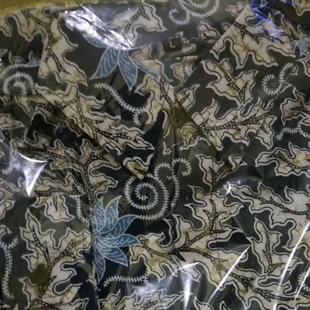 Size M L Xl Xxl Xxxl Bswart Batik Hrb026 Kenongo Hem Pendek Padi Pekalongan M L Xl Batik Pria Murahl
