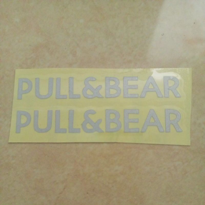 cutting stiker PULL &amp; BEAR / custome/ stiker custome