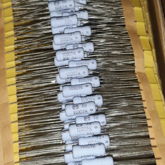 resistor 33 ohm 3W panasonic 10biji