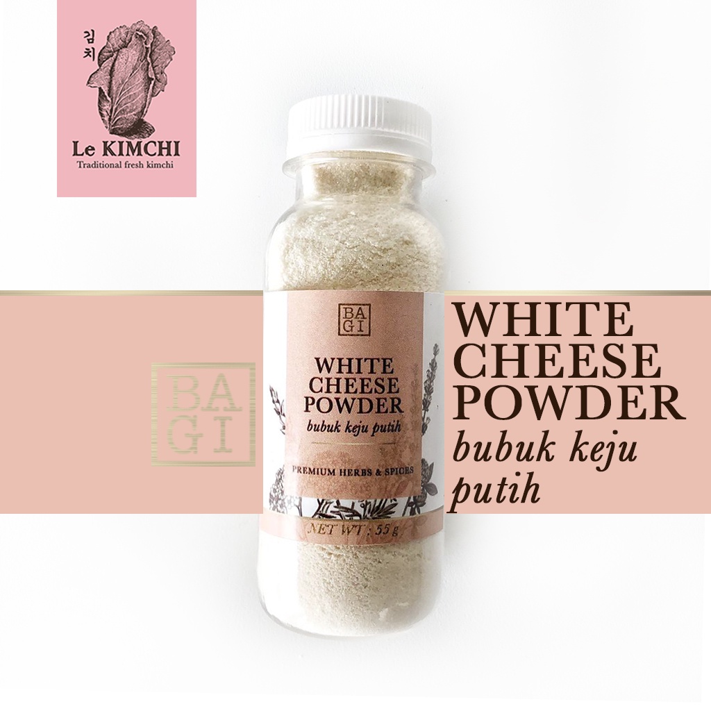 

Keju Putih bubuk PREMIUM - White Cheese Powder - BAGI