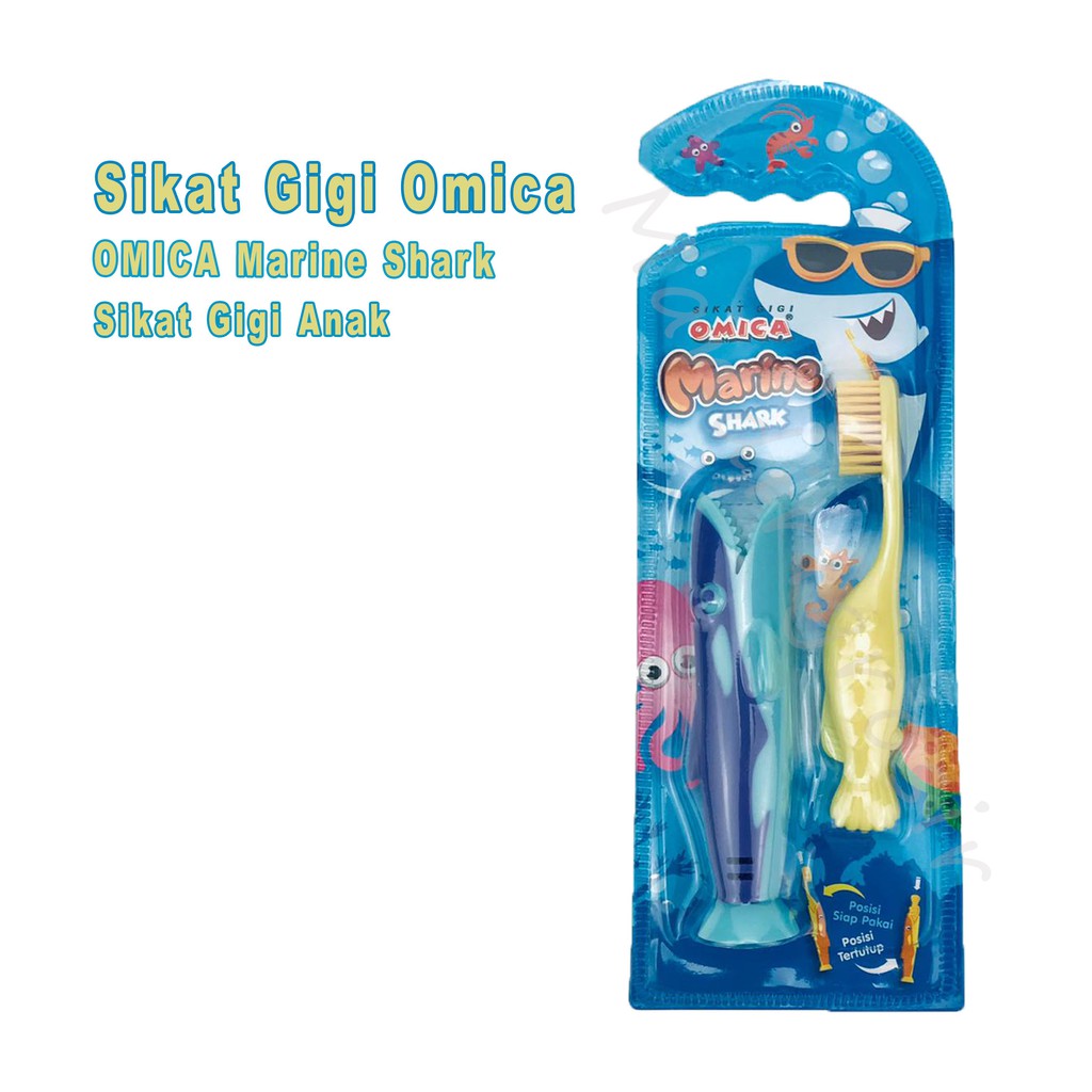 Sikat Gigi * Anak * Omica * Marine Shark