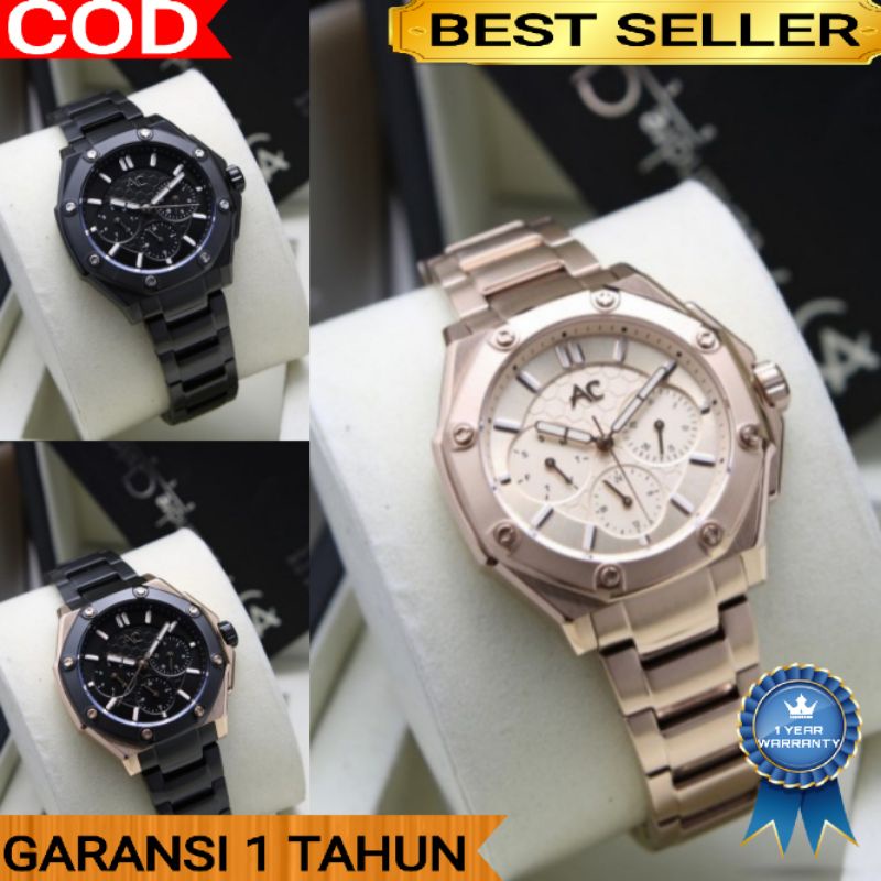 Alexandre Christie Wanita Ac 9601 Ac9601 Rantai Original Garansi 1 Tahun