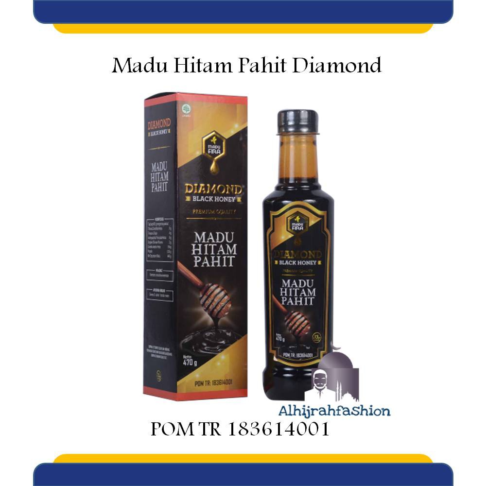 

Herbal Madu Hitam Pahit plus Popolis Diamond Black Honey @470gr Herbal Diabetes