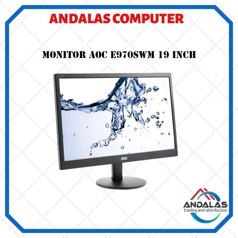 MONITOR LED AOC E970SWM 19&quot; FULL HD