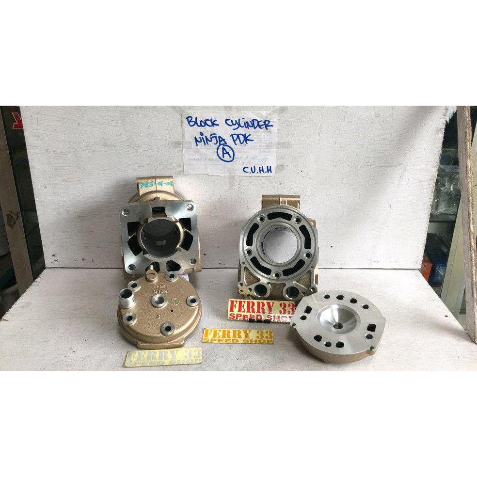 Terlaris!! Termurah Blok Dan Head Ninja R Dan Rr Pdk Gold 1855 Kode A