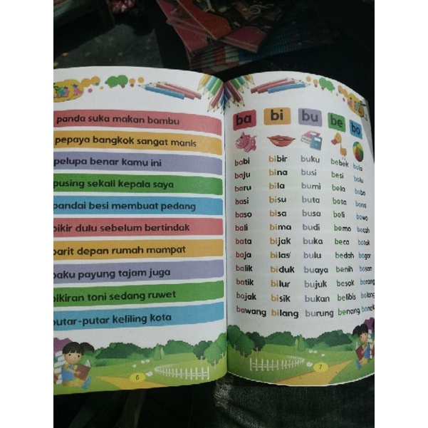 buku jago membaca tanpa mengeja, 32 halaman (15×24cm)