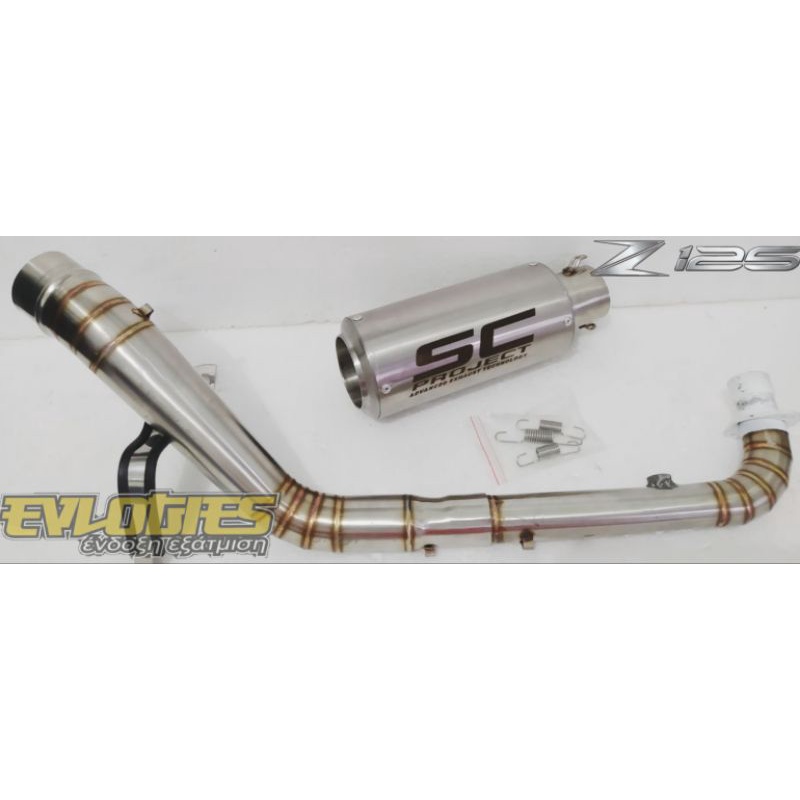 Knalpot Kawasaki Z125 Sc Project Titan