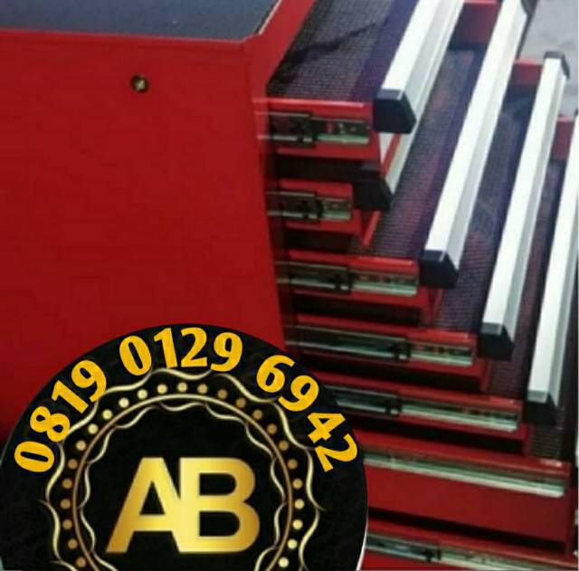 Trolley Tool Box 7 Susun Lemari Penyimpanan Perkakas & Kunci kunci