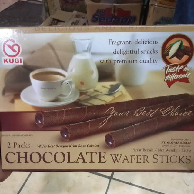 

ASTOR Chocolate dan vanilla Wafer Stik "KUGI