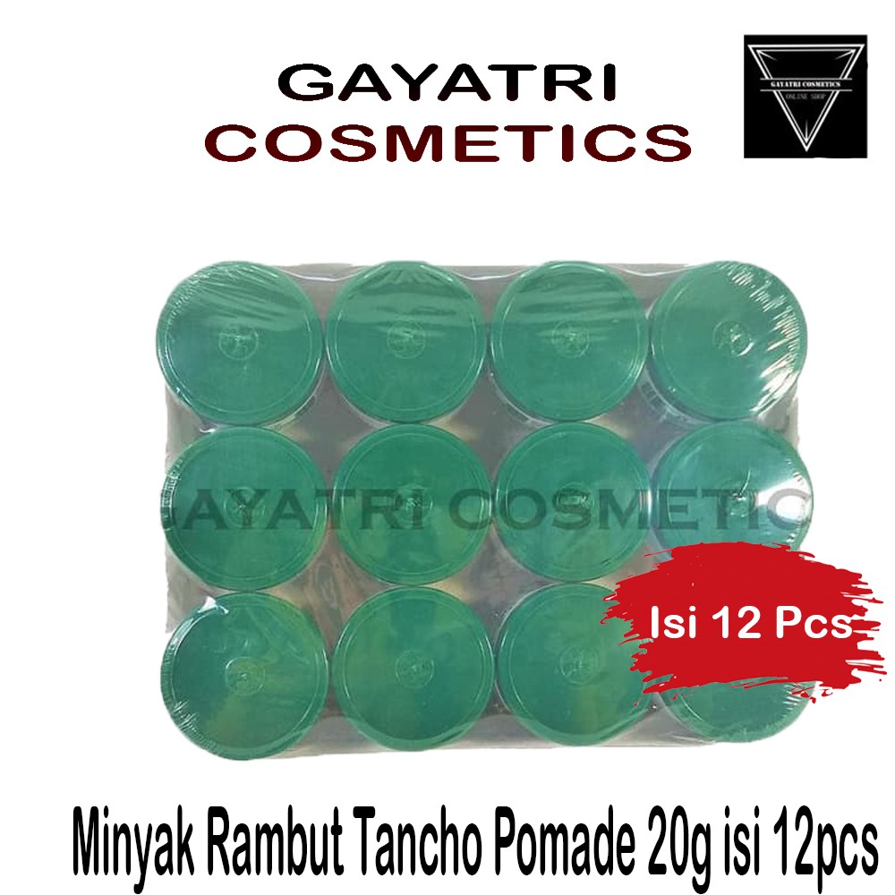 Minyak Rambut Tancho Pomade 20g isi 12pcs