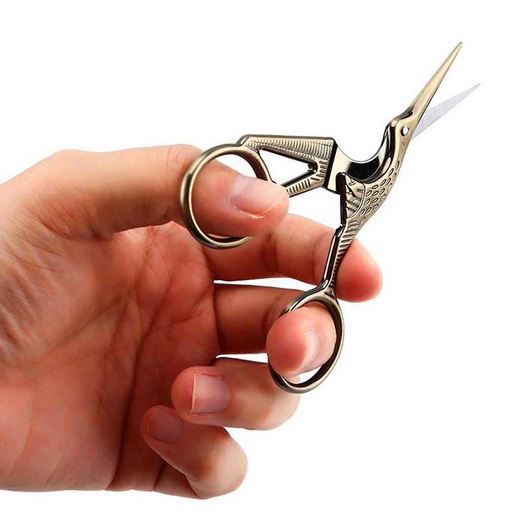 Lanfy Gunting 1pcs Kerajinan Tangan Kreatif DIY Stainless Steel Rumah Tangga Untuk Perlengkapan Jahit Tusuk Jarum