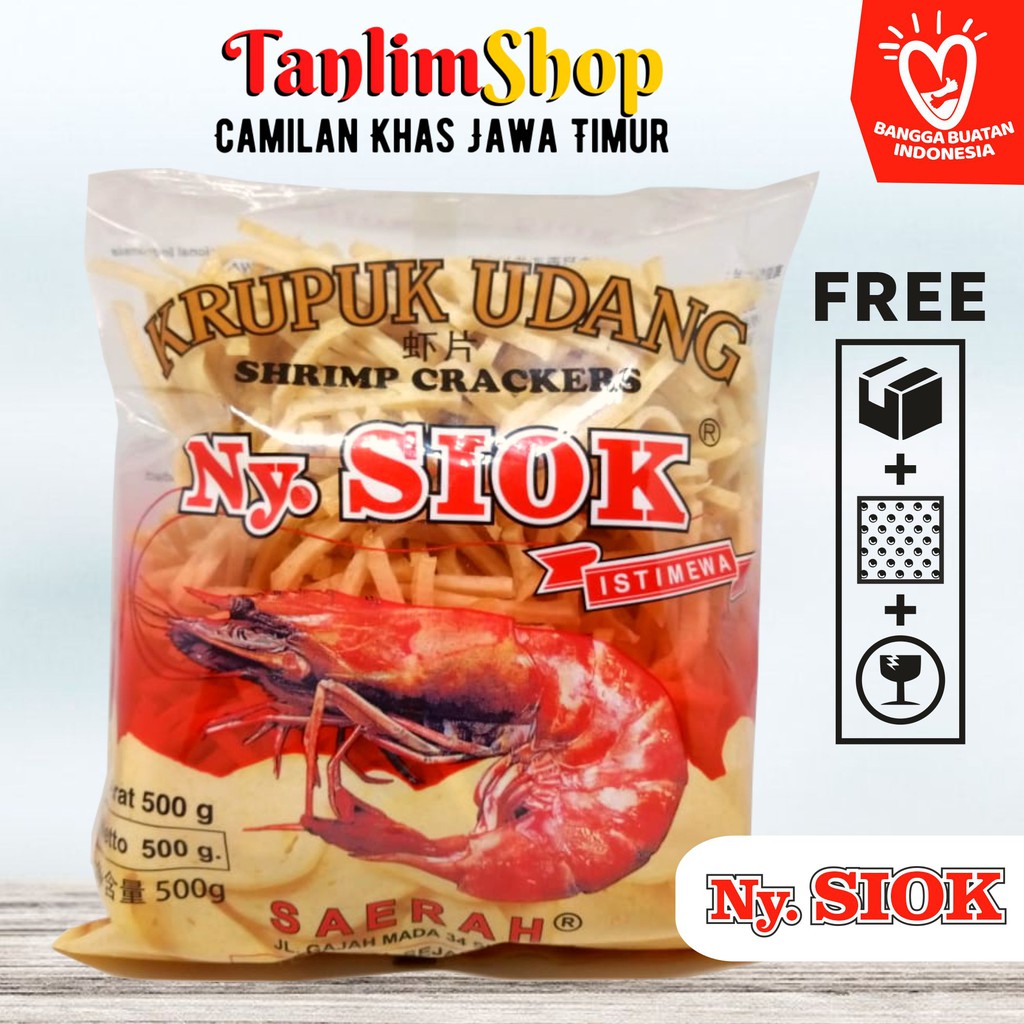 

Krupuk Kerupuk Udang Stik / Stick Ny Siok