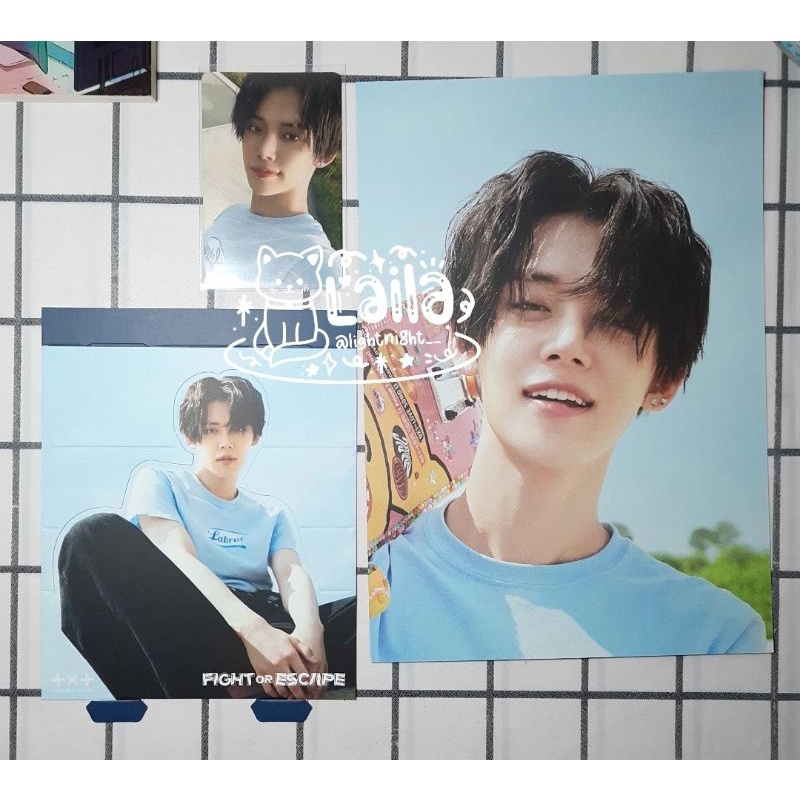 Yeonjun FIGHT SET PC Photocard Postcard Cut Out Board Standee TXT Tomorrow By Together TCCFOE