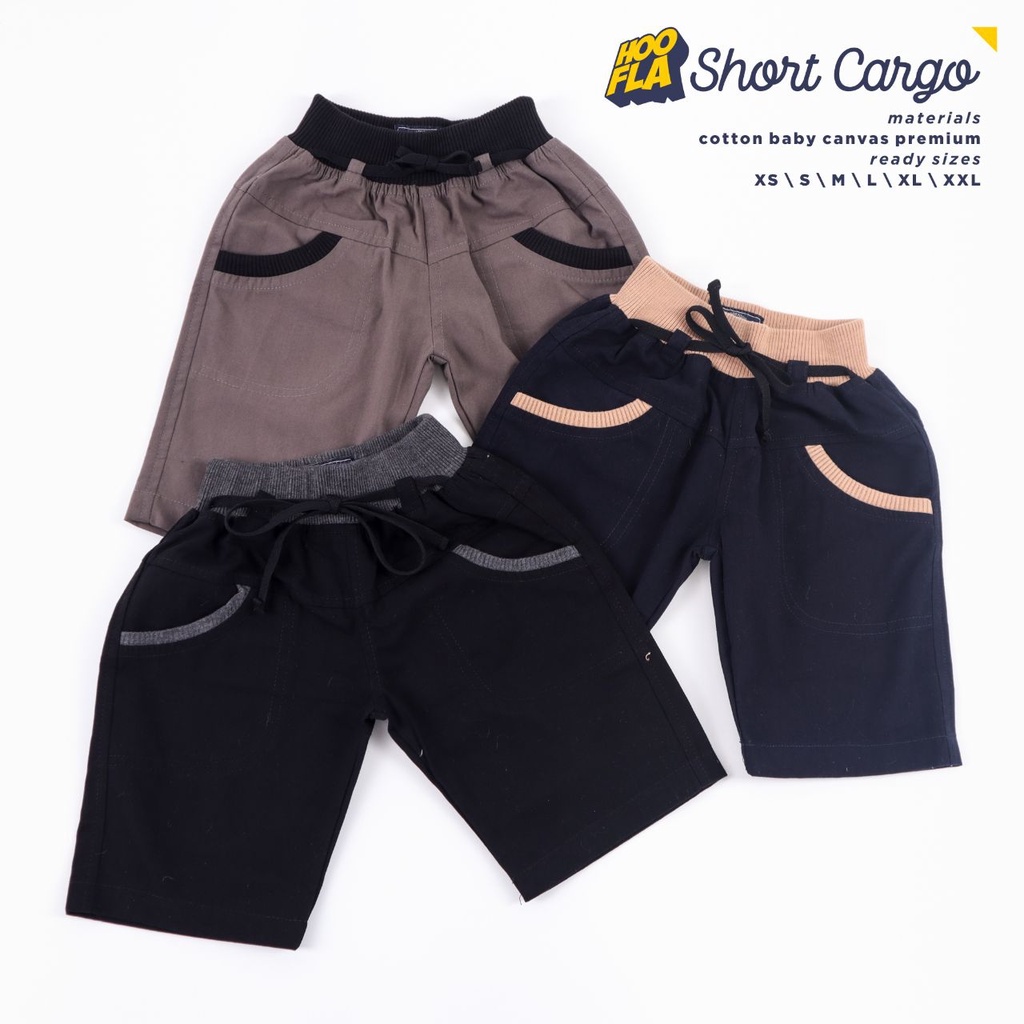 Hooflakids Celana Pendek Anak Laki Laki Short Cargo Pants