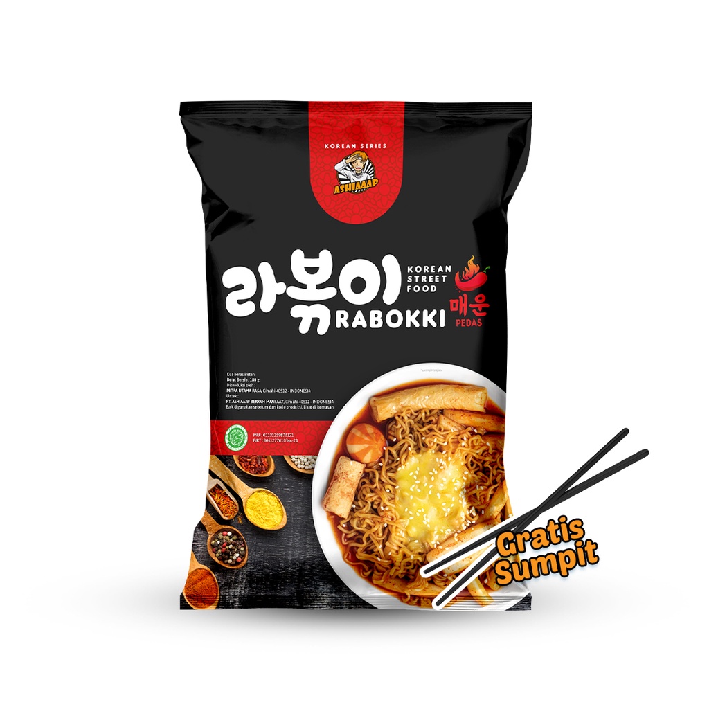 

Ashiaaap Rabokki FREE SUMPIT Makanan Khas Korea Halal