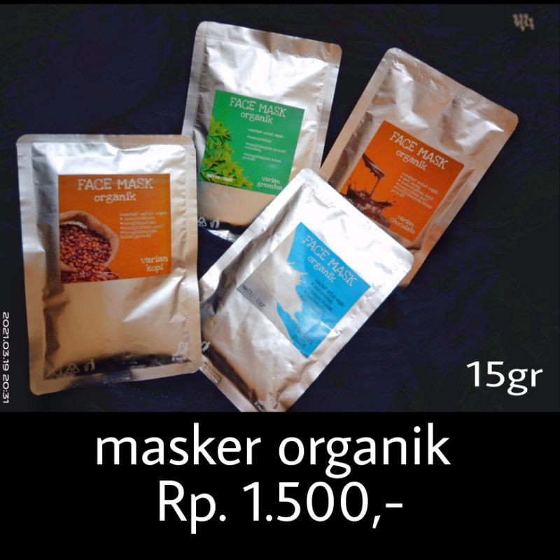 MASKER ORGANIK MURAH HARGA GROSIR