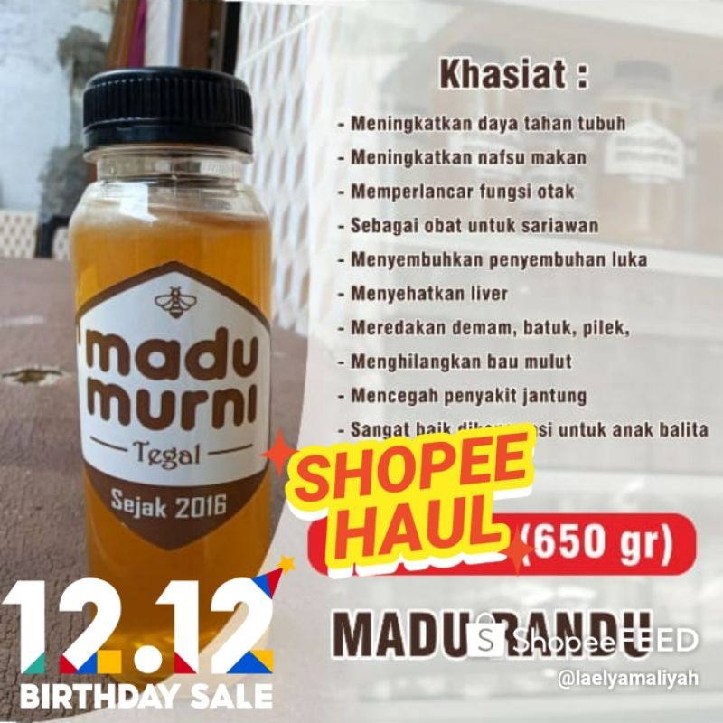

Madu Murni Randu 100% Original tanpa campuran