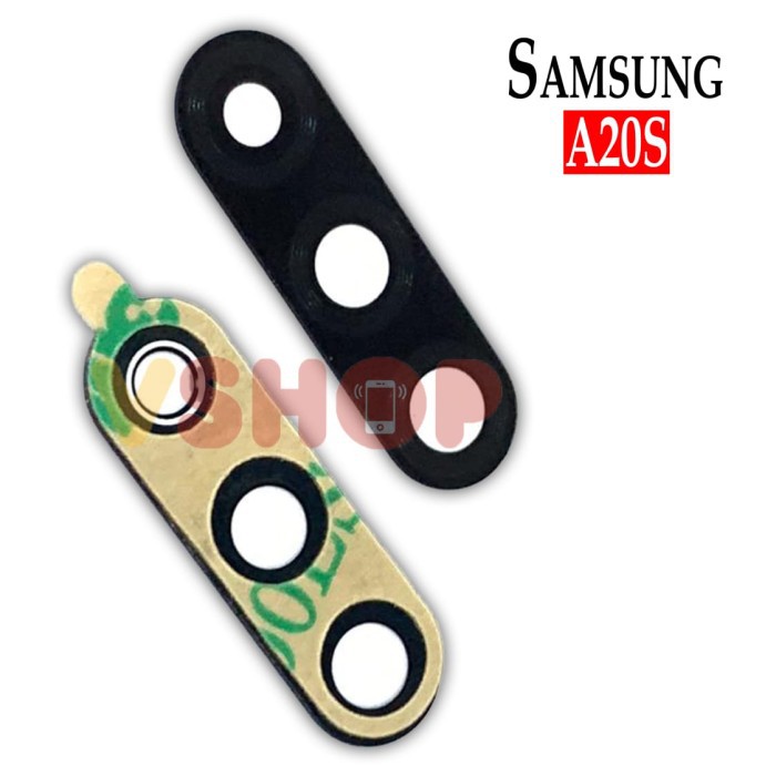 Lensa kamera kaca kamera belakang Samsung A20s A207