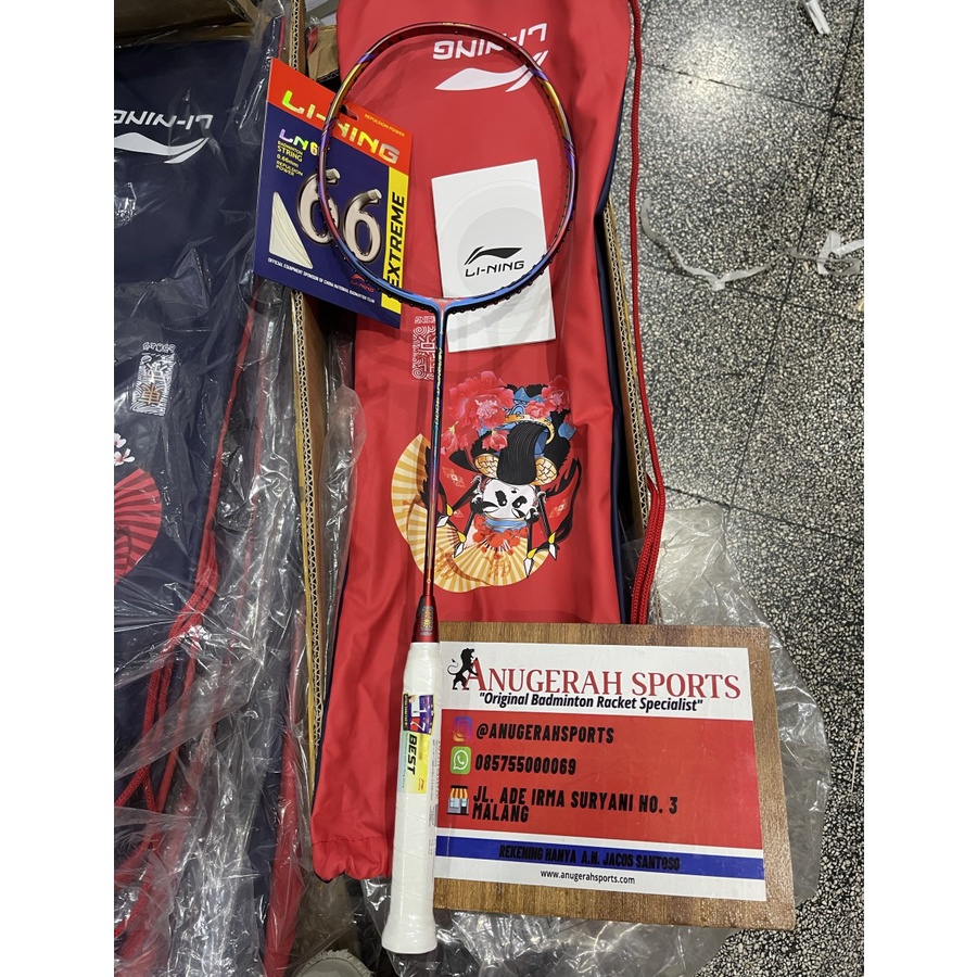 Raket Lining AERONAUT 9000C (COMBAT) YUTA WATANABE - LIMITED EDITION + SENAR LINING