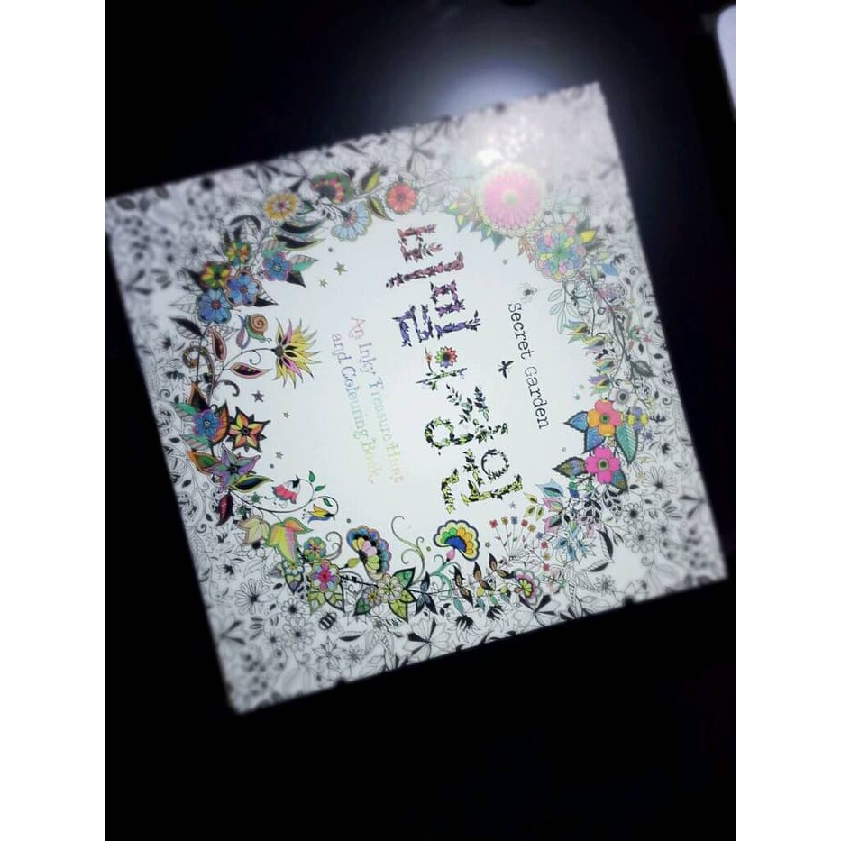

Kiky Sketch Book - Papan Tulis Gambar - Lyra Sketch Book Secret Garden Coloring Book Produk Terbaik