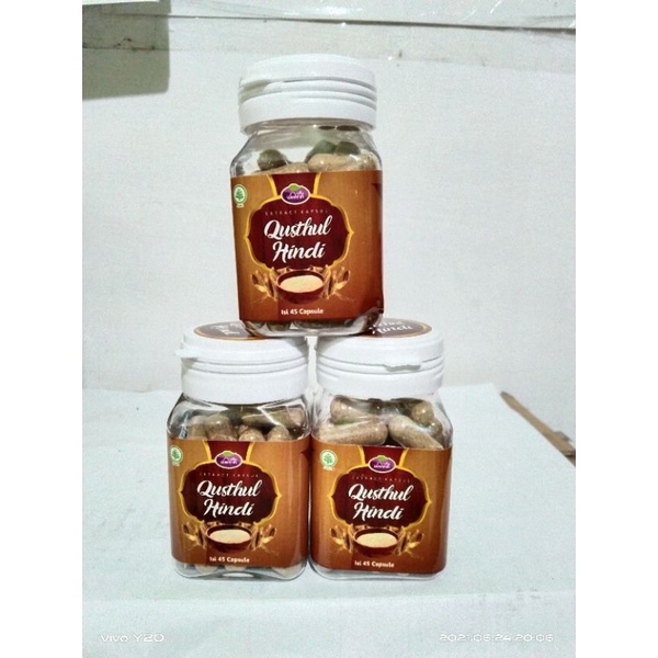 Agen Herbal Jogja Jual Obat Herbal Qusthul Hindi Washfah 45 Kapsul