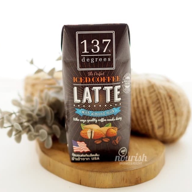 137 Degrees Almond Milk Ice Coffee Latte 180ml