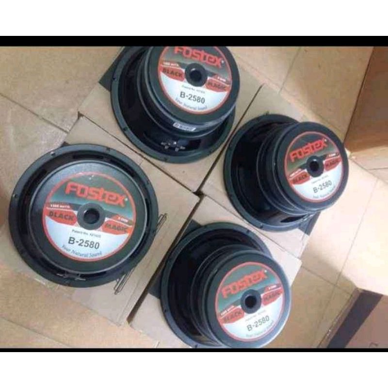 komponen speaker mid fostex B 2580 10 inch murah