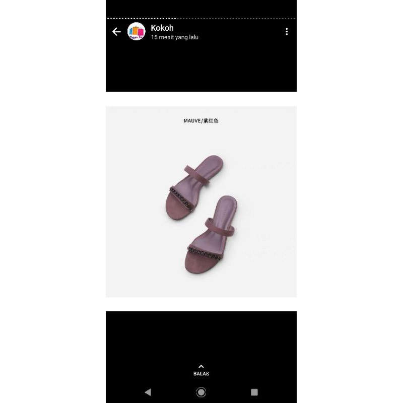 SENDAL FLAT CHARLES & KEITH