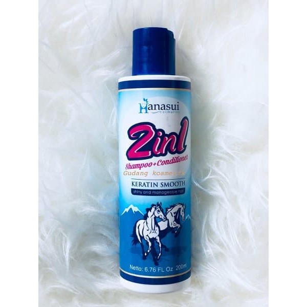 HANASUI SHAMPOO KUDA 2IN1 ORIGINAL SHAMPOO KUDA SHAMPO BPOM